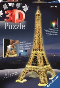 Ravensburger Puzzel 3D: Eiffeltoren night edition