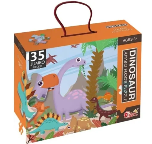 DDD Toys Puzzel dino's - 35 stukjes