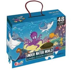 DDD Toys Puzzel onderwatervriendjes - 48 stukjes