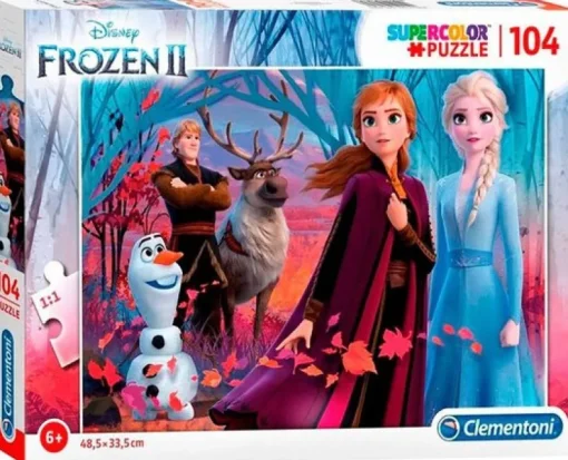 Clementoni Puzzle 104 Briliant Frozen 2