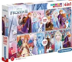 Clementoni Puzzle 2X20+2X60 Disney Frozen2