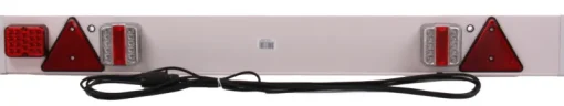 Euro Car PVC lichtbaar LED wit 137x14 cm + 7,5 m kabel
