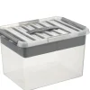 Sunware Q - line multi opbergbox 22 L transparant