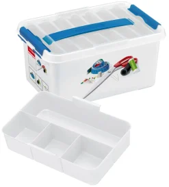 Sunware Q - line naaidoos 6 L met inzet en vakverdeling