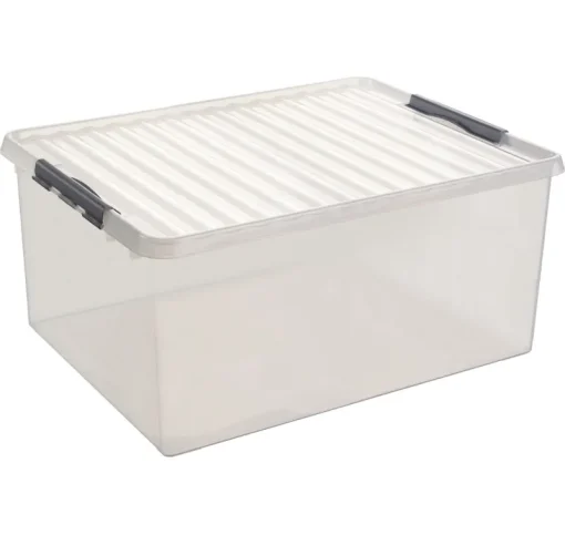 Sunware Q - line opbergbox 120 L transparant
