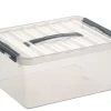 Sunware Q - line opbergbox 15 L transparant