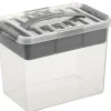 Sunware Q - line opbergbox 9 L transparant