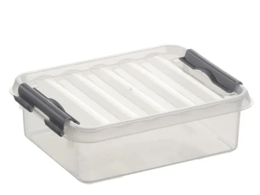 Sunware Q - line opbergbox 1 L transparant