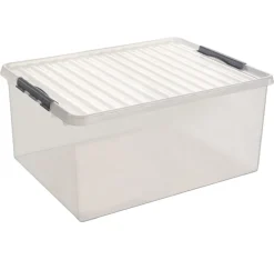 Sunware Q - line opbergbox 120 L transparant