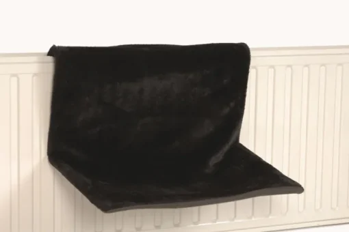 Beeztees Radiatorhangmat sleepy zwart 46 x 31 x 24 cm