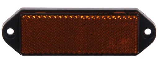 Euro Car Reflector rechthoekig geschroefd oranje