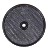 Euro Car Reflector rond geschroefd transparant