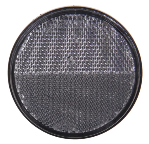 Euro Car Reflector rond zelfklevend transparant