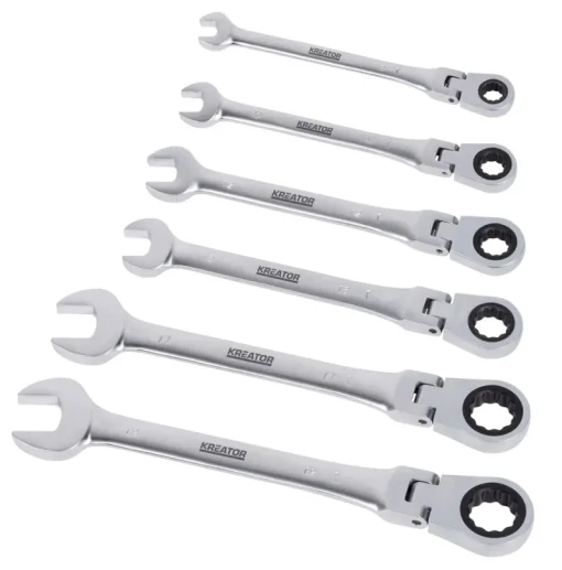 Kreator Ringratelsleutelset 6 stuks