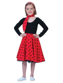 Euro Shop Rock'N Roll Rok Rood - One Size