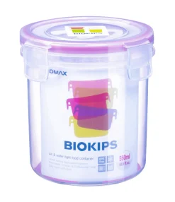 Merkloos Ronde voorraaddoos Biokips 550 ml