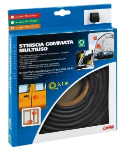 Euro Shop Rubber Strip 18mm x 3,10m