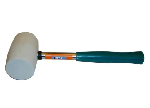 Work Plus Rubberhamer wit Ø 65 mm