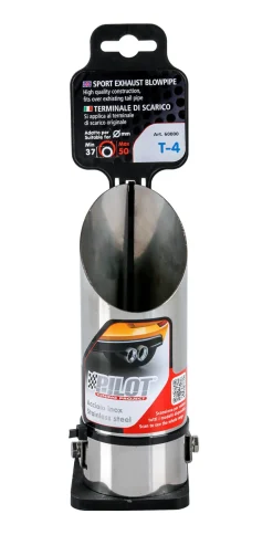 Euro Shop RVS Uitlaatsierstuk T-4