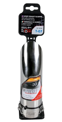 Euro Shop RVS Uitlaatsierstuk T-07