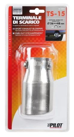 Euro Shop RVS Uitlaatsierstuk TS-15