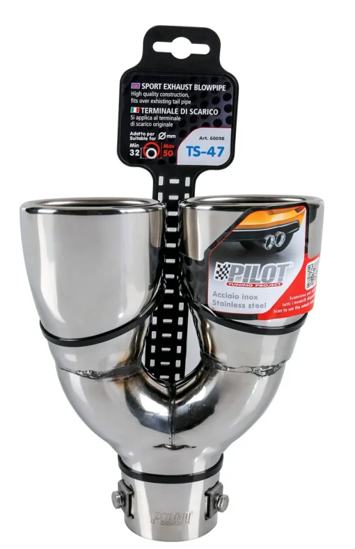 Euro Shop RVS Uitlaatsierstuk TS-47