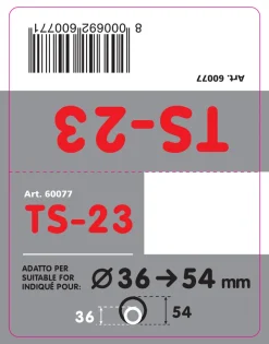 Euro Shop RVS Uitlaatsierstuk TS-23