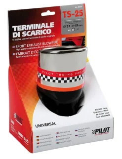 Euro Shop RVS Uitlaatsierstuk TS-25