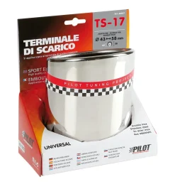 Euro Shop RVS Uitlaatsierstuk TS-17L