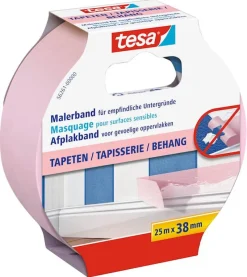 Tesa Schilderstape Washi Sensitive roze  25 m x 38 mm