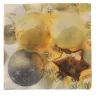 DDD Servetten Kerst Goud/Zilver 33X33 cm 20 Suks