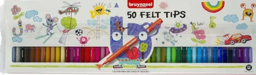 Bruynzeel Set 50 viltstiften