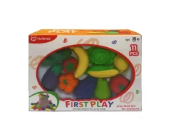 DDD Toys Set groenten en fruit 11 stuks