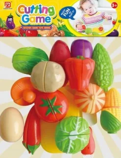 DDD Toys Set groenten en fruit 28 stuks