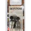 De Pypere Set ronde metalen spiëen