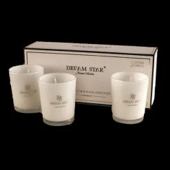 DDD Set van 3 geurkaarsen Cotton Blossom
