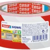 Tesa Signalisatietape 66 m x 50 mm rood-wit