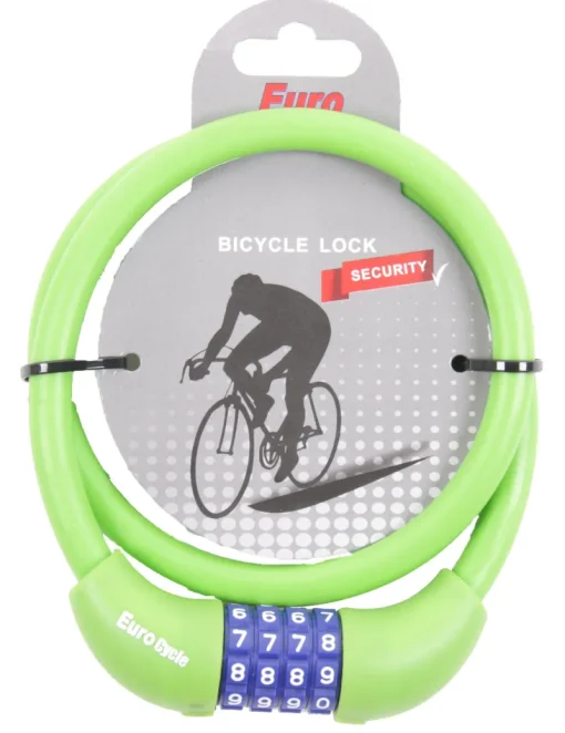 Euro Cycle Silicone slot groen 12 x 800 mm