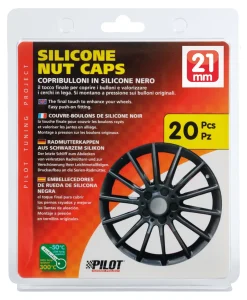 Euro Shop Silicone Wielmoerdoppen x20 21mm