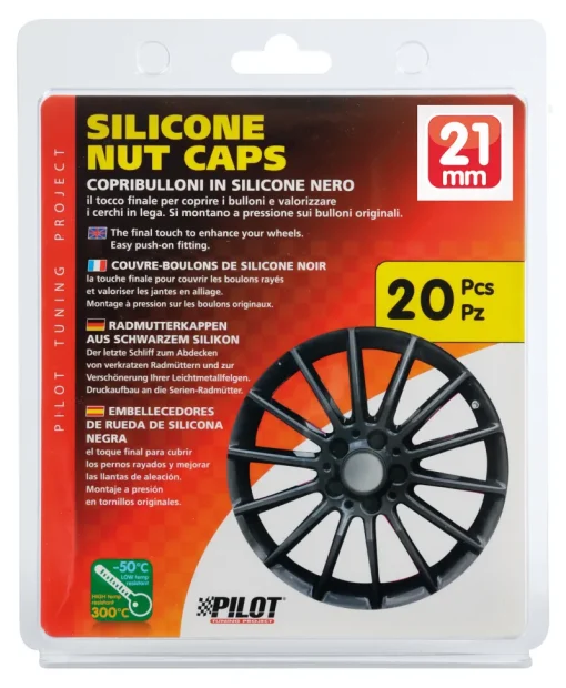 Euro Shop Silicone Wielmoerdoppen x20 21mm