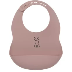 Nattou Slabbetje Silicone Oudroze