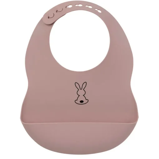 Nattou Slabbetje Silicone Oudroze