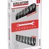 Kreator Sleutelset mix 8-19 mm 8 stuks