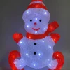 DDD Sneeuwman schaats LED acrylic 50 cm
