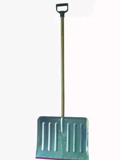 Euro Tools Sneeuwschop aluminium met houten steel