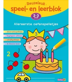 Deltas Speel- en leerblok: allereerste oefenspelletjes