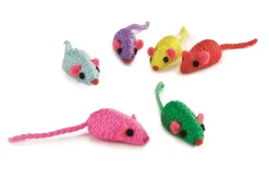 Beeztees Speelmuisjes ropies 5 cm
