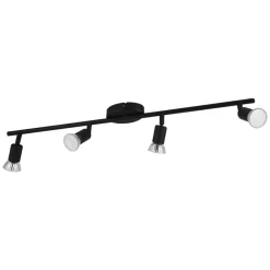 Eglo Spot Buzz zwart 4x GU10