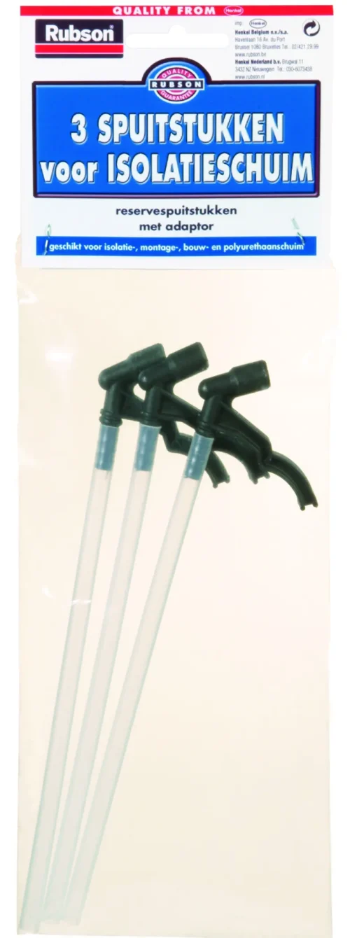 Rubson Spuitpijp isolatieschuim 3 stuks