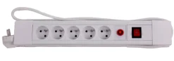 Euro Tools Stekkerblok met schakelaar 1,5 m 5 x 16 A